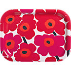 Red Tray. 11"Wx8"D