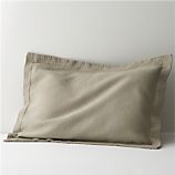 Mocha Standard Sham