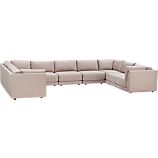 Moda 9-Piece Sectional Sofa