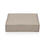 Sunbrella® Stone Modular Ottoman Cushion