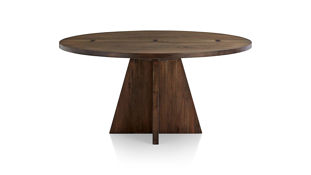 Monarch 60" Round Dining Table in Monarch Dining Tables Crate and Barrel