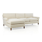 Montclair 2-Piece Sectional Sofa (Right Arm Apartment Sofa, Left Arm Chaise)