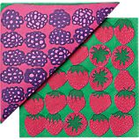 Set of 20 Marimekko Mummolan Marjat Paper 6.5" Napkins