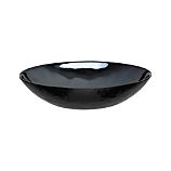 Murano Black Low Bowl