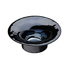 Murano Black Candleholder.