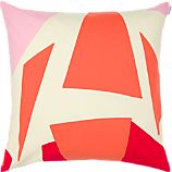 Marimekko Musta Virta Red 20" Pillow