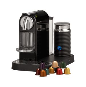 Nespresso Pixie Espresso Maker and Aeroccino Frother Coffee