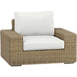 Newport Lounge Chair with Sunbrella® White Sand Cushions