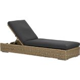 Newport Chaise Lounge with Sunbrella® Charcoal Cushion