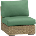 Newport Modular Armless Chair with Cushions (includes one seat and one back cushion)