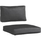 Modular Armless Chair Cushions (includes one seat and one back cushion)
