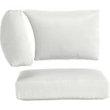 Sunbrella® White Sand Modular Corner Cushions