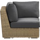 Newport Modular Corner with Sunbrella® Charcoal Cushions