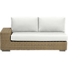 Newport Modular Left Arm Loveseat with Cushions (includes one seat and two back cushions)