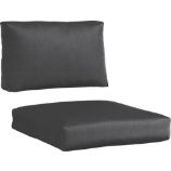 Sunbrella® Charcoal Lounge Chair Cushions