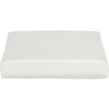 Sunbrella® White Sand Modular Ottoman Cushion