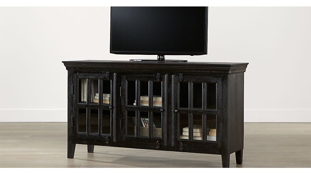 Noche 62" Media Console in TV Stands & Media Consoles Crate and Barrel