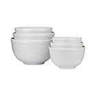 6-Piece Nonslip Mixing Bowl Set: 49 -201 oz.; 6"-10.5"dia.x10"H