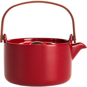 Marimekko Oiva Red Teapot