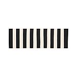 Olin Black 2'x6' Runner