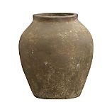 Small Moss Olive Jar