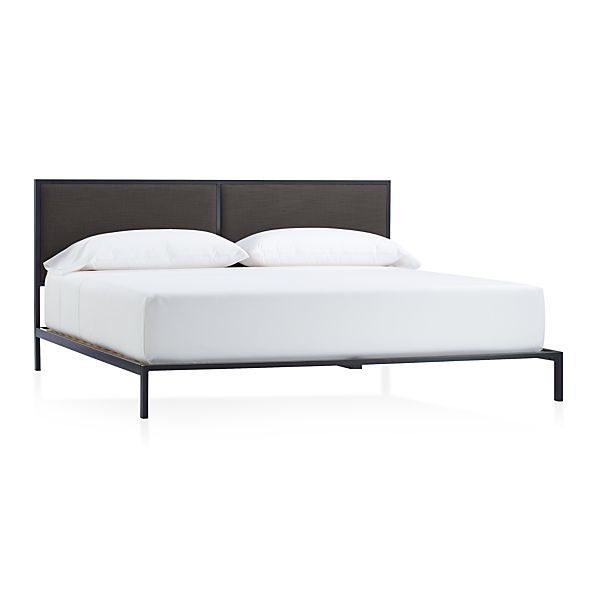Oliver King Bed in Beds & Headboards Crate and Barrel