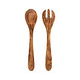 2-Piece Olivewood Salad Server Set