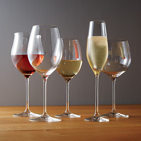 Oregon Wine Glasses Crate and Barrel