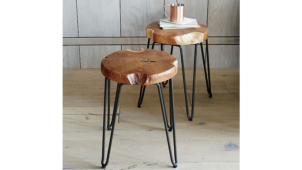 Origin 18" Stool in Dining Chairs Crate and Barrel