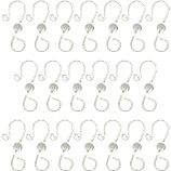 Set of 20 Ornament Hooks with Beads