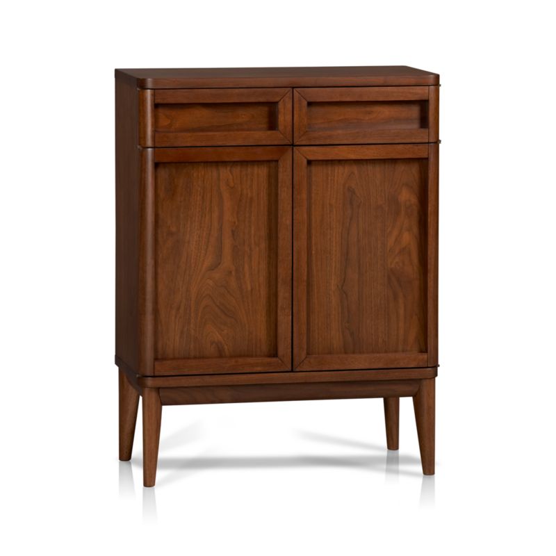 Wood Lacquer Cabinet | Crate and Barrel