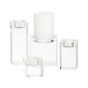 Oslo Crystal Candleholders