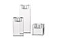 3-Piece Oslo Crystal Candleholder Set
