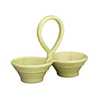 Light Green 2-Part Dish.
