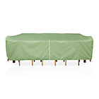 Large Rectangular Table/Chairs Outdoor Furniture Cover with Umbrella Option.