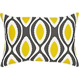 La Mer Dark 20"x13" Outdoor Pillow