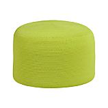Crocheted Apple Outdoor Pouf