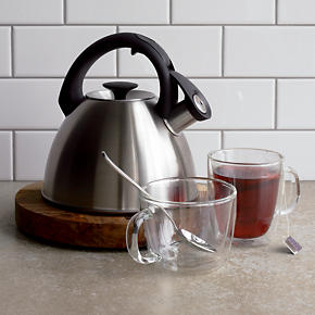 OXO® Click Click Brushed Stainless Teakettle