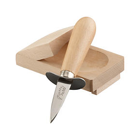 Oyster Knife and Block