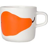 Marimekko Paaryna White and Orange Cup