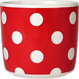 Marimekko Pallo Red and White Cup