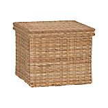 Palma Large Square Lidded Basket