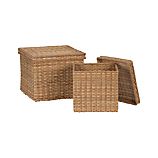 Palma Square Lidded Baskets