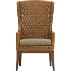 Arm Chair with Khaki Cushion.