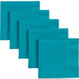 Teal Cocktail Napkins Set of 50
