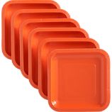 Set of 18 Orange Deep Paper Plates