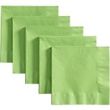 Set of 50 Lime Lunch Napkins