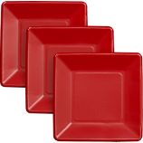 Set of 18 Red Paper Plates