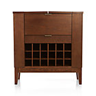Parker Spirits Bourbon Cabinet. (45.5"Wx16"Dx37.25"H with leaves open);