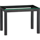 Parsons Side Table with Glass Top.